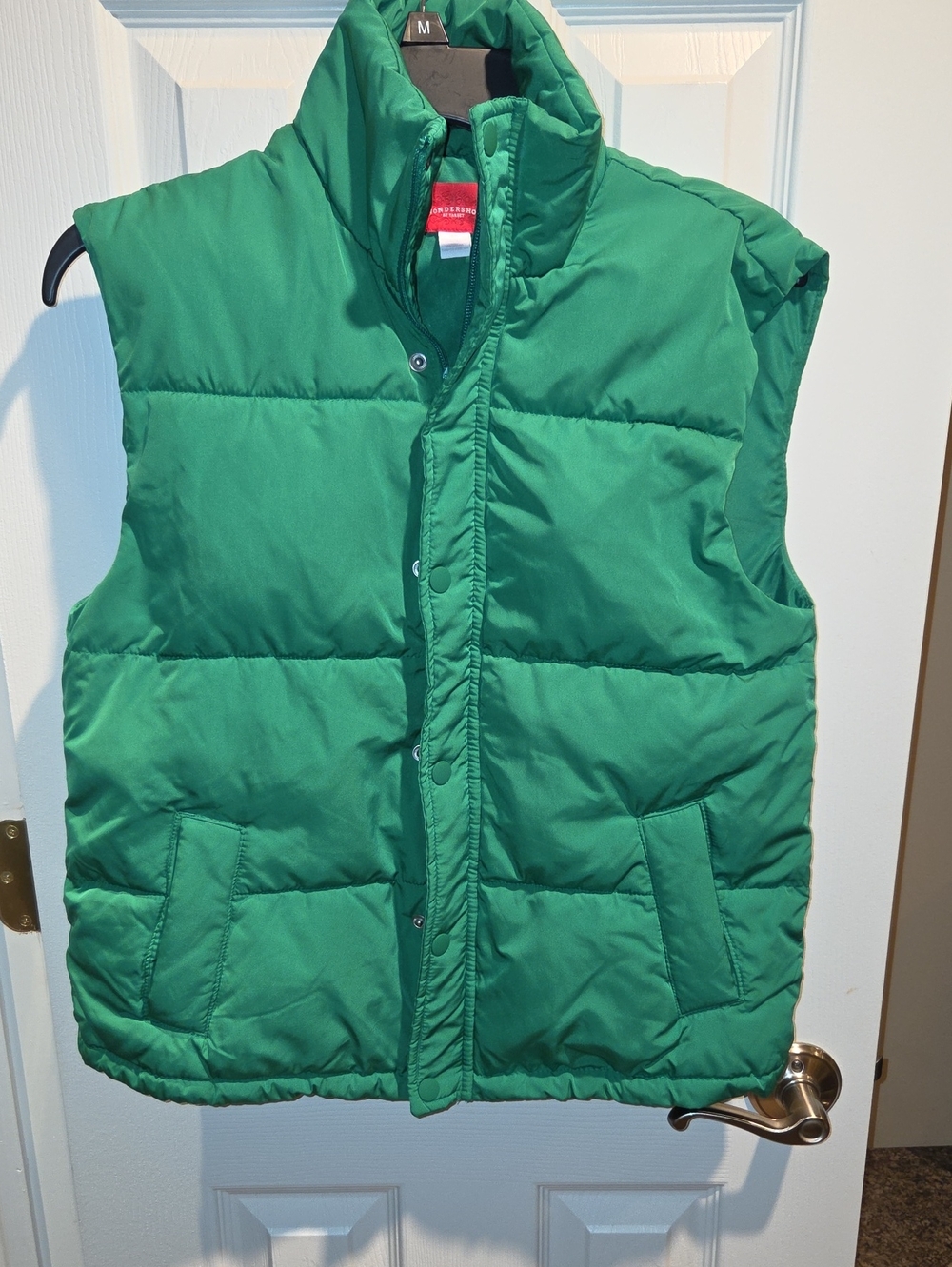Wondershop Green Sleeveless Puffer Vest